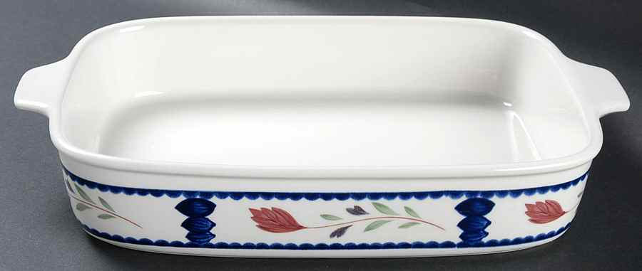 Lancaster 12" Rectangular Baker by Adams China-1