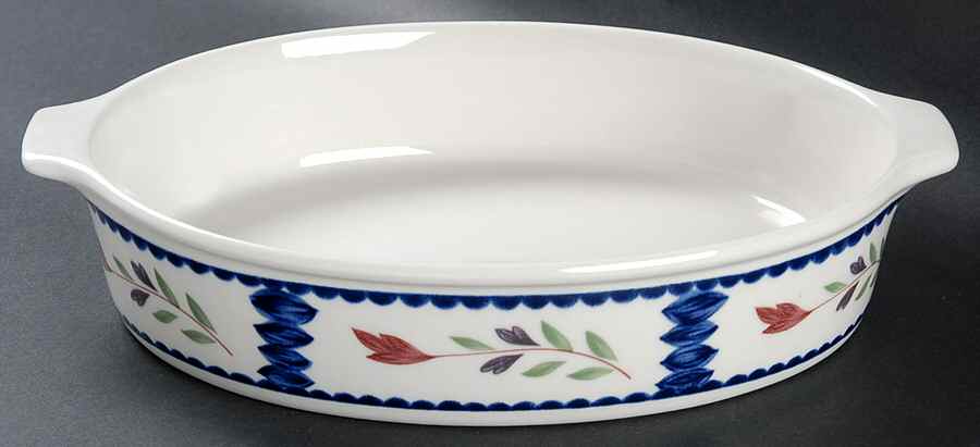 Lancaster 10" Oval Baker by Adams China-1