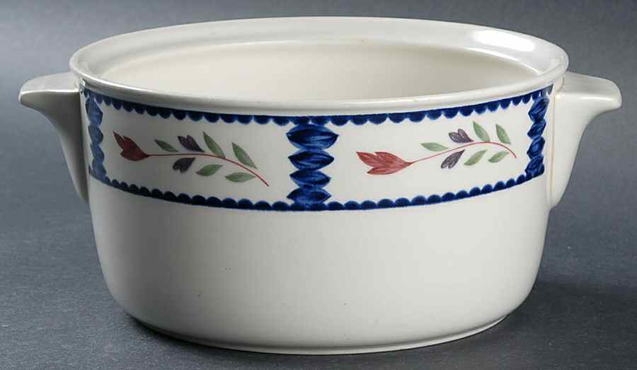 Lancaster 2 Qt Round Covered Casserole No Lid by Adams China-1