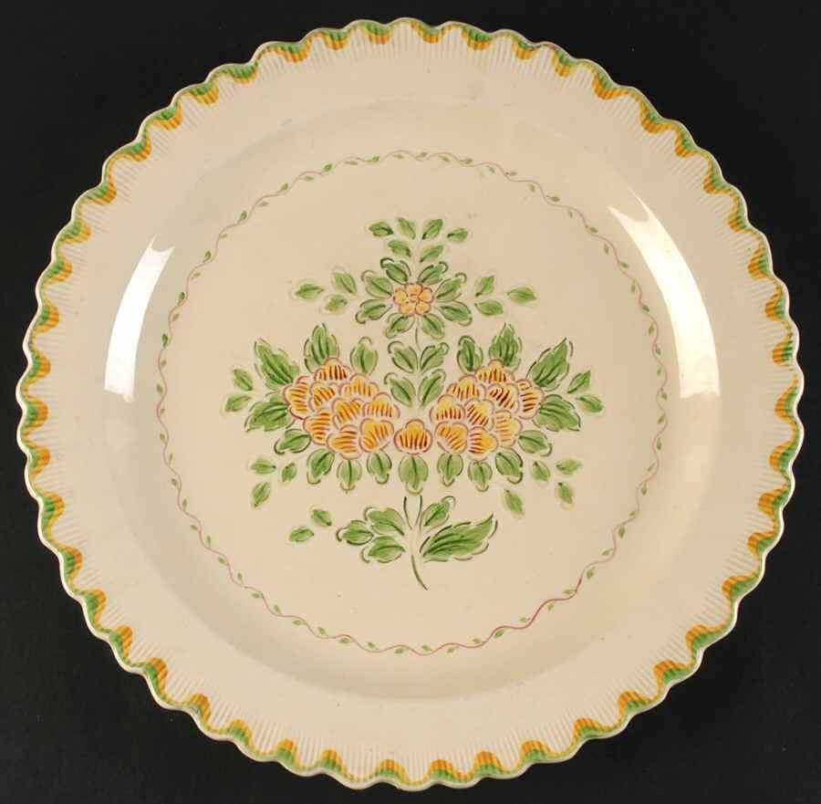 Lancaster (Titianware) 12" Chop Plate (Round Platter) by Adams China-1