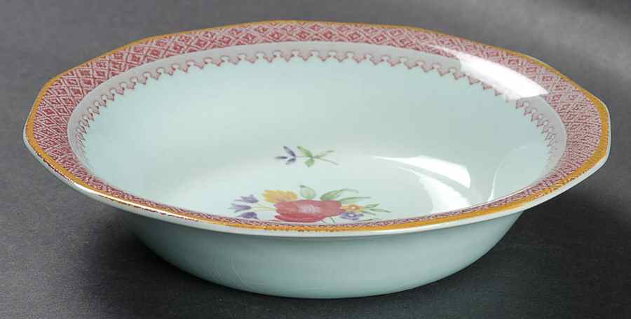 Lowestoft (Newer Backstamp) Fruit/Dessert (Sauce) Bowl by Adams China-1