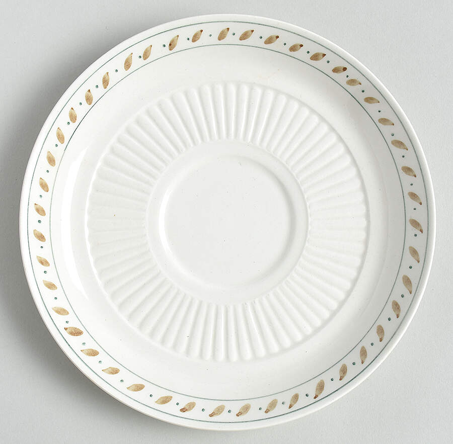 Madeleine Saucer for Cream Soup Bowl by Adams China-1