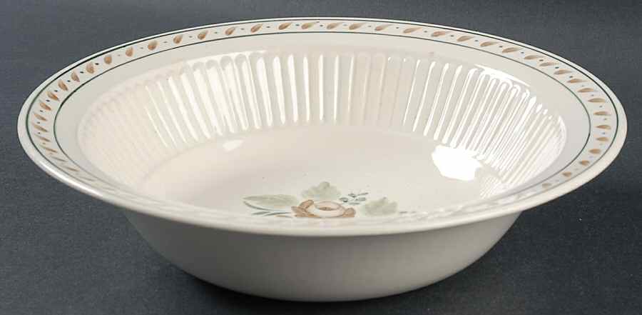 Madeleine 9" Round Vegetable Bowl by Adams China-1