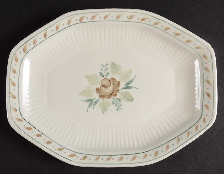 Madeleine Relish/Gravy Underplate by Adams China-1