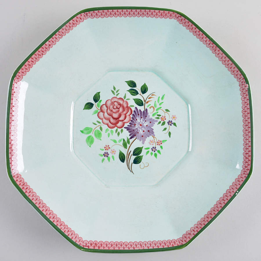 Mandalay Green Underplate for Tureen by Adams China-1