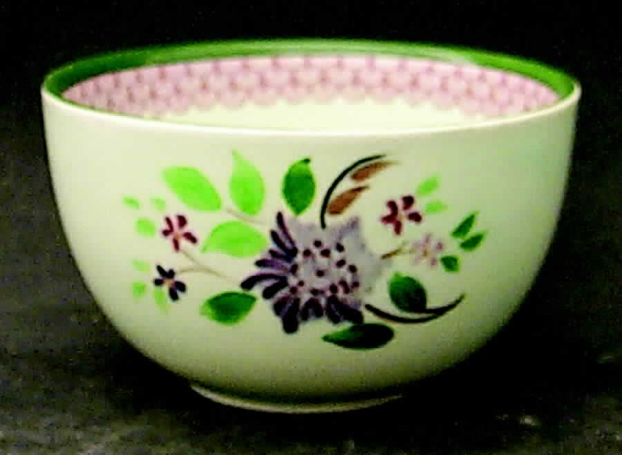 Mandalay Green Open Sugar Bowl by Adams China-1