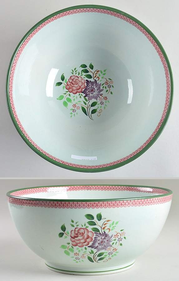 Mandalay Green 10" Chinese Bowl by Adams China-1