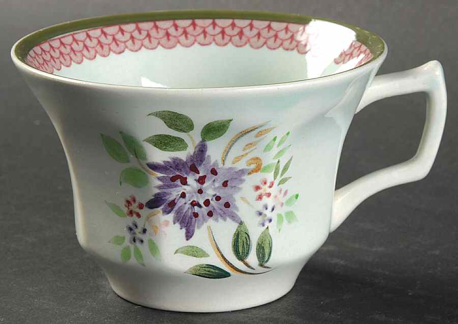 Mandalay Green Flat Cup by Adams China-1