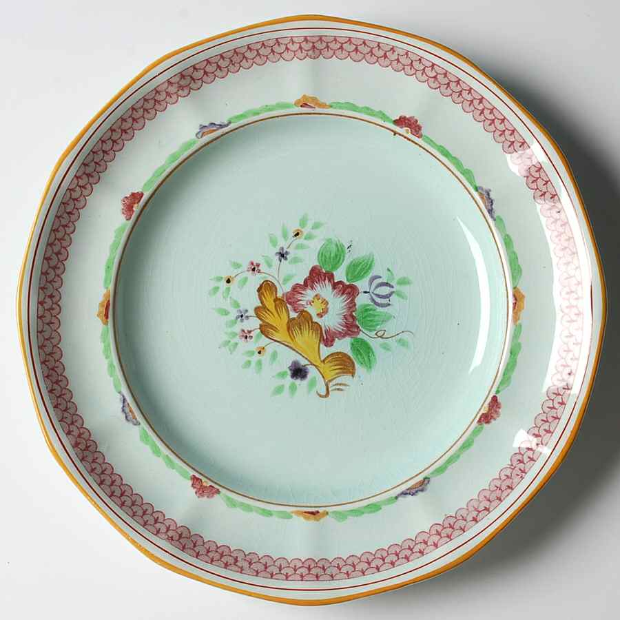 Mandalay Green Luncheon Plate by Adams China-1