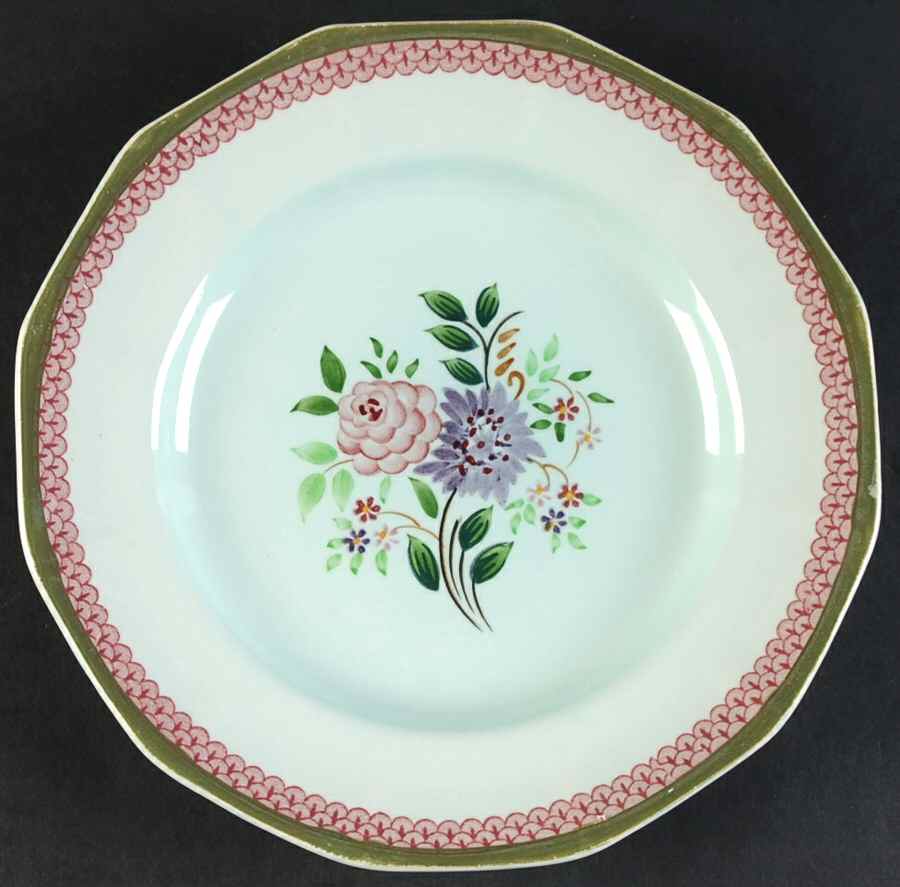Mandalay Green Salad Plate by Adams China-1