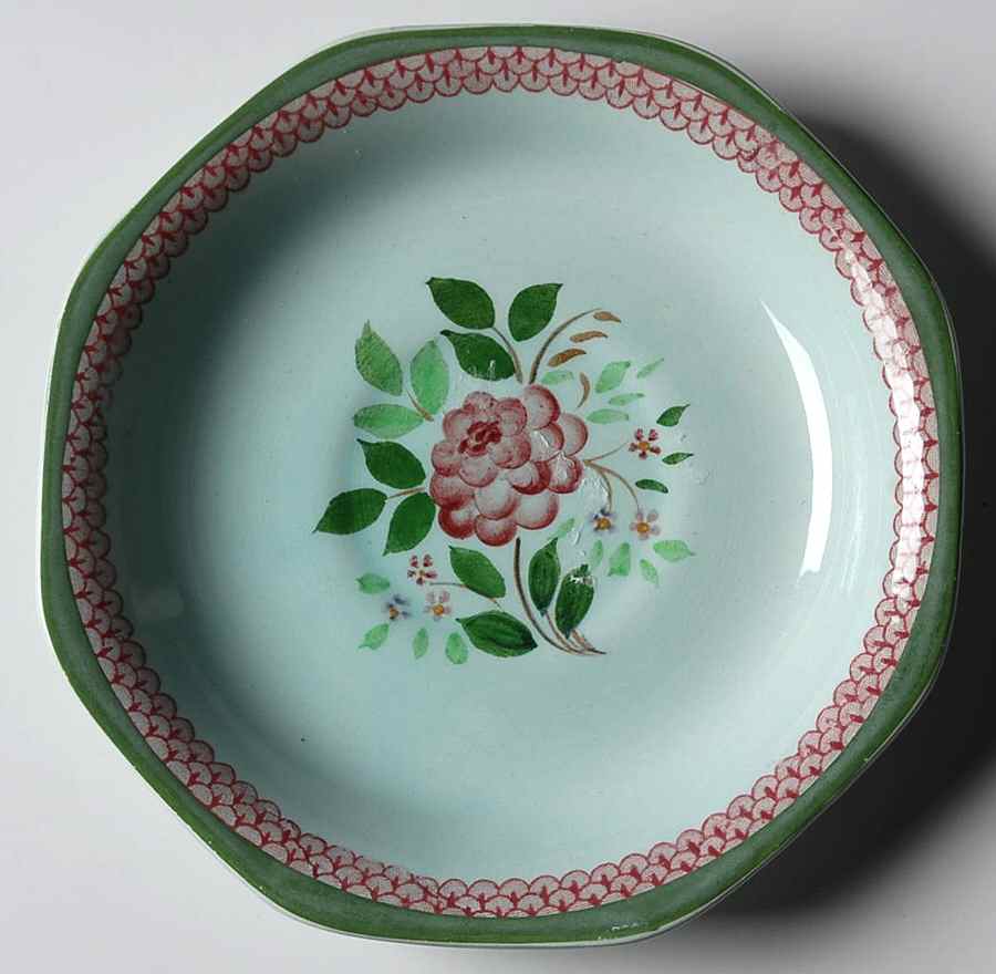 Mandalay Green Saucer for Oversized Cup by Adams China-1