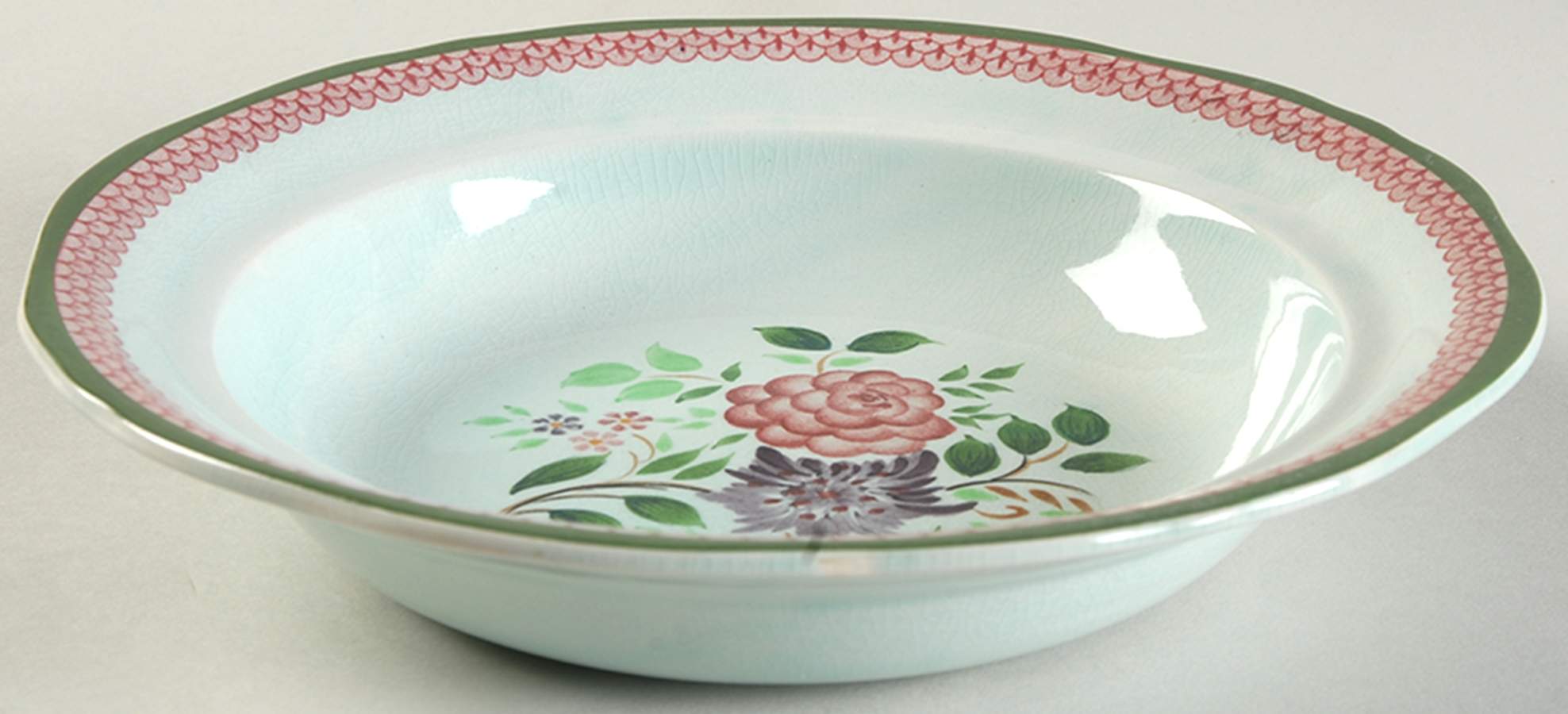Mandalay Green Muffin Dish No Lid by Adams China-1