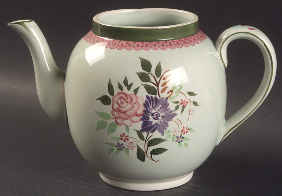 Mandalay Green Small Teapot No Lid by Adams China-1