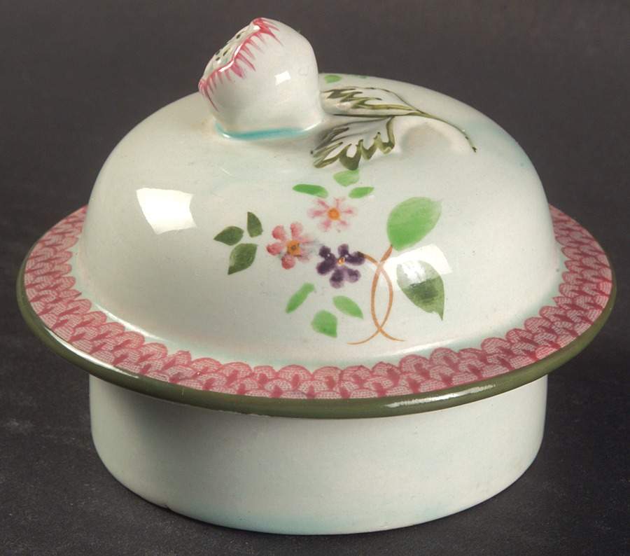 Mandalay Green Lid for Small Teapot by Adams China-1
