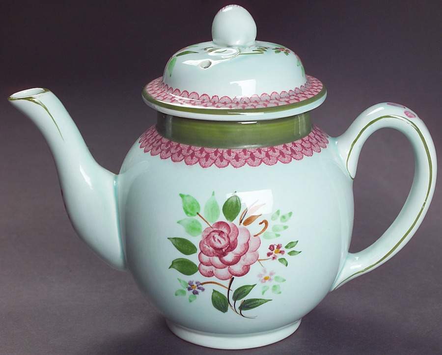 Mandalay Green Individual Teapot & Lid by Adams China-1