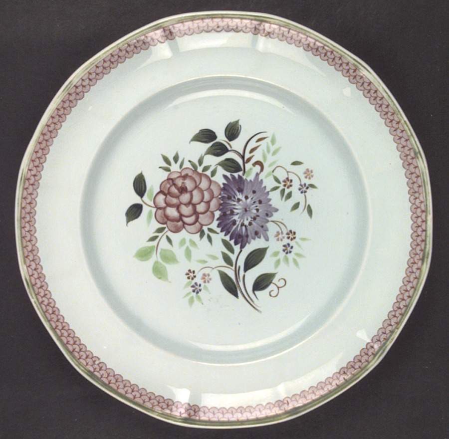 Mandalay Green Dinner Plate by Adams China-1