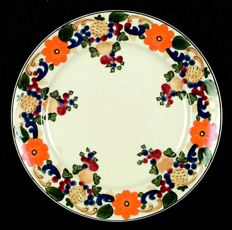 Maytime Dinner Plate by Adams China-1