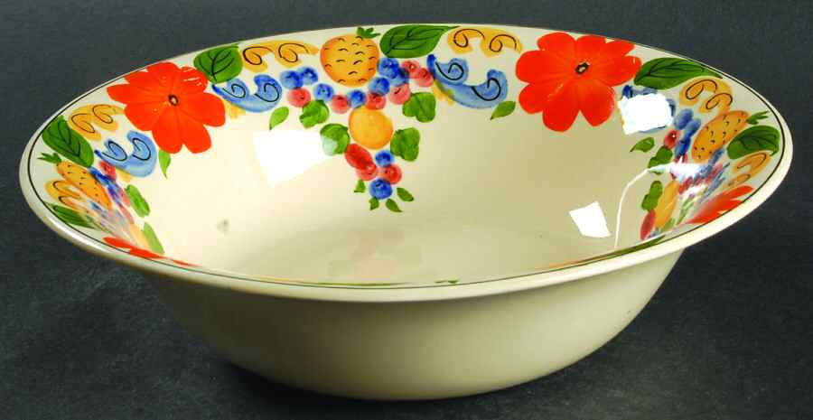 Maytime 9" Round Vegetable Bowl by Adams China-1