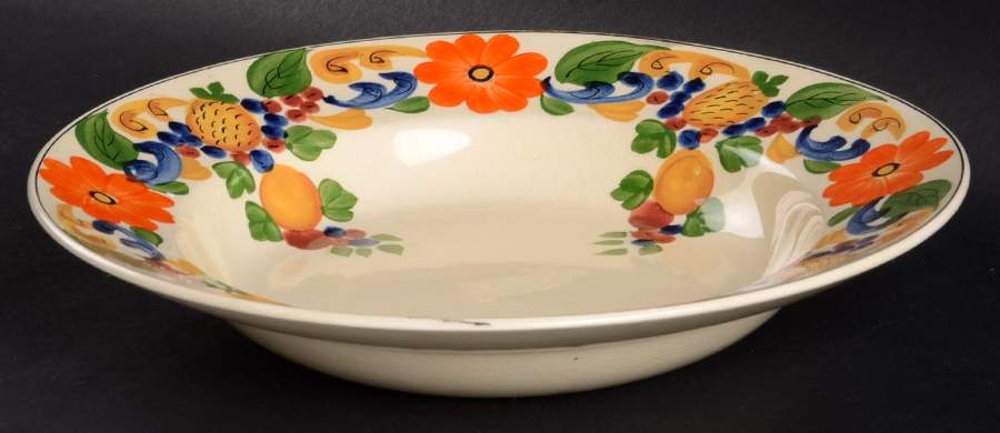 Maytime Large Rim Soup Bowl by Adams China-1