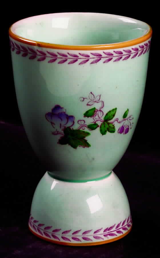 Metz Newer Backstamp Double Egg Cup by Adams China-1