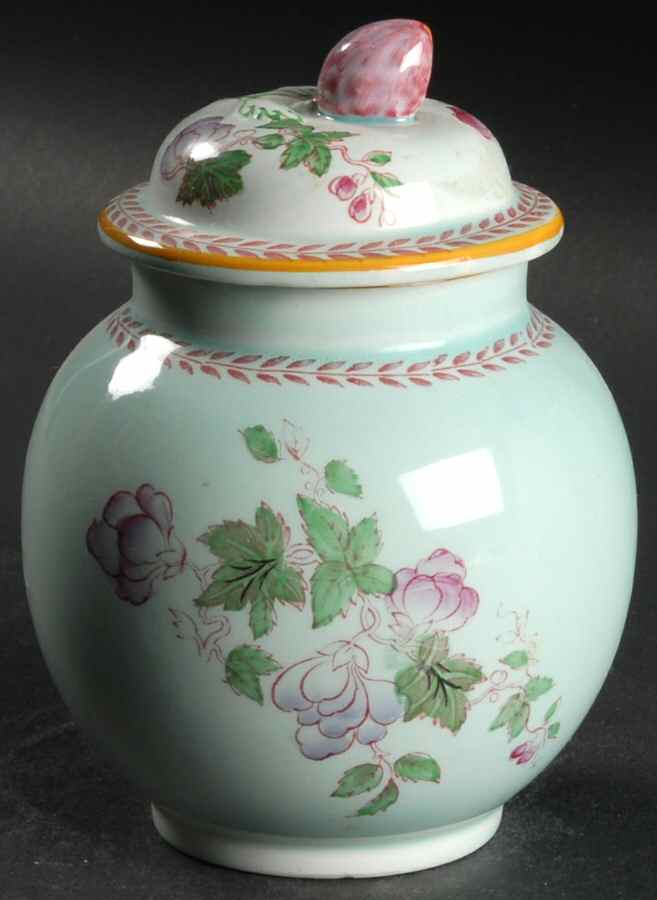 Metz Newer Backstamp Sugar Bowl & Lid by Adams China-1
