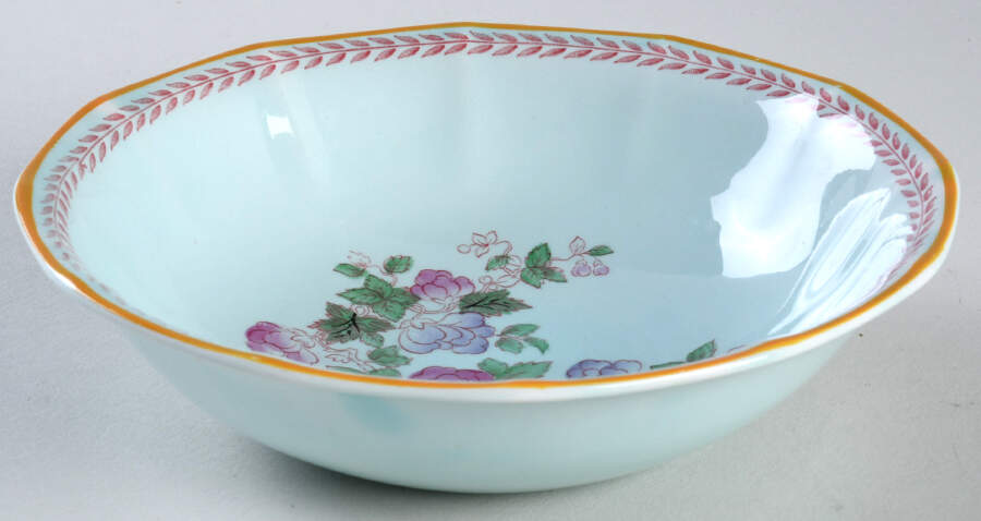 Metz Older Backstamp Coupe Cereal Bowl by Adams China-1