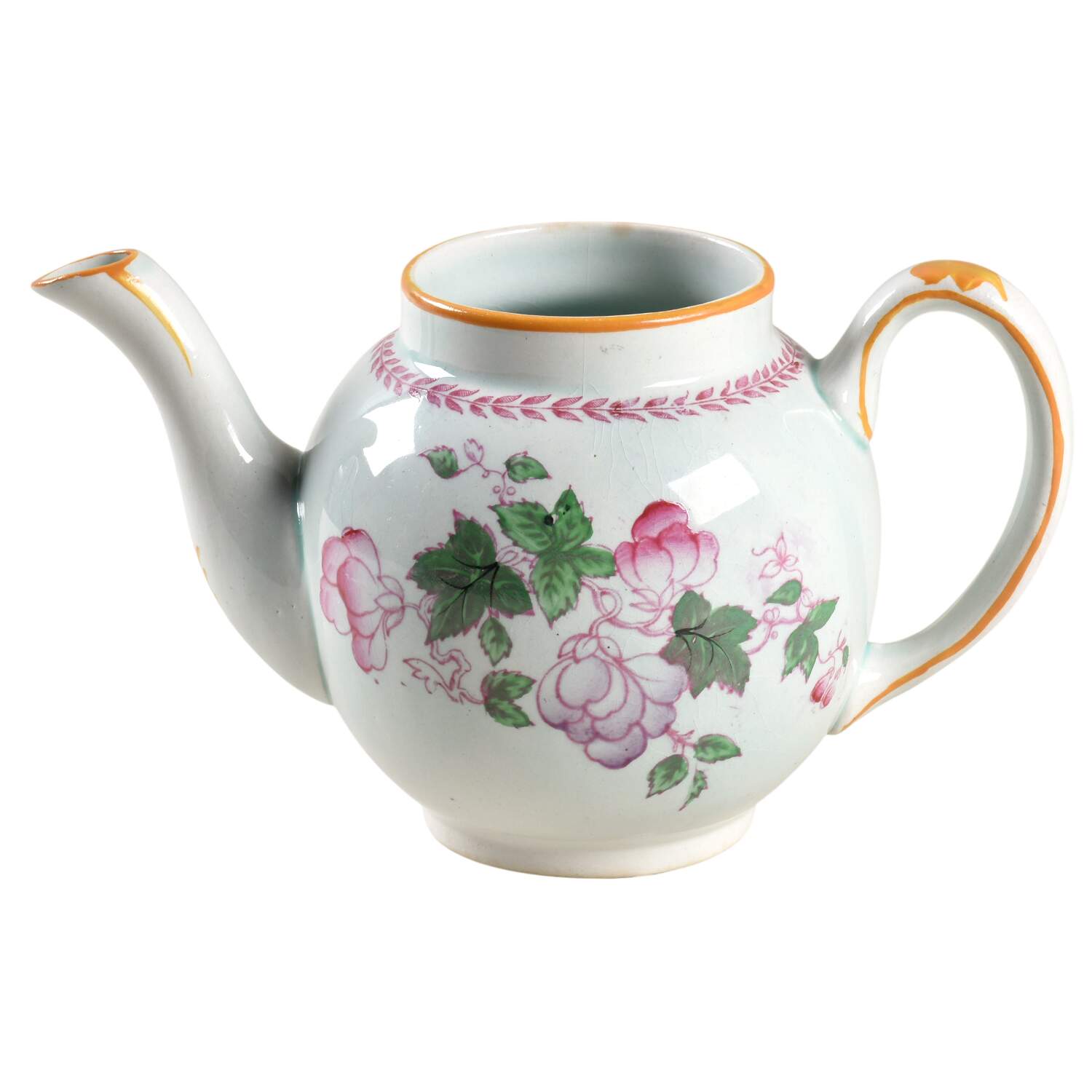 Metz Older Backstamp Mini Teapot No Lid by Adams China-1