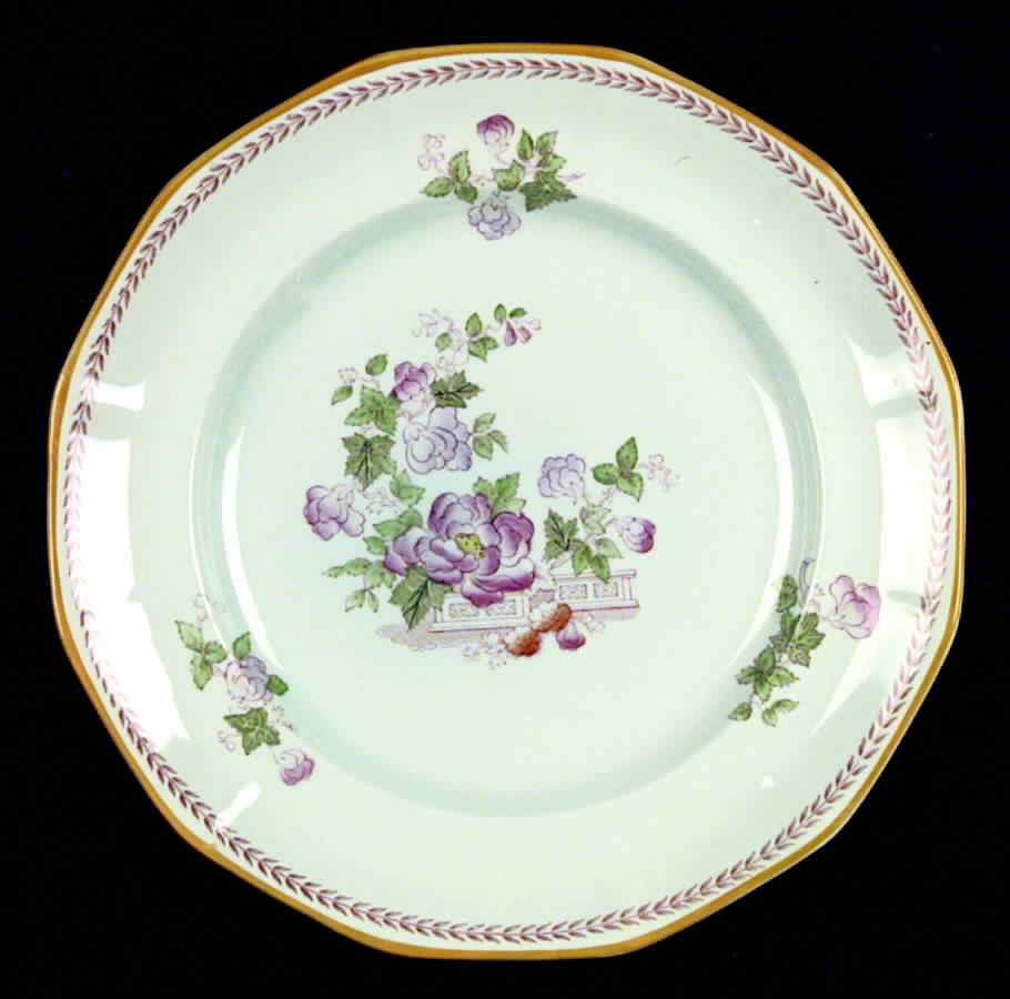 Metz Older Backstamp Dinner Plate by Adams China-1