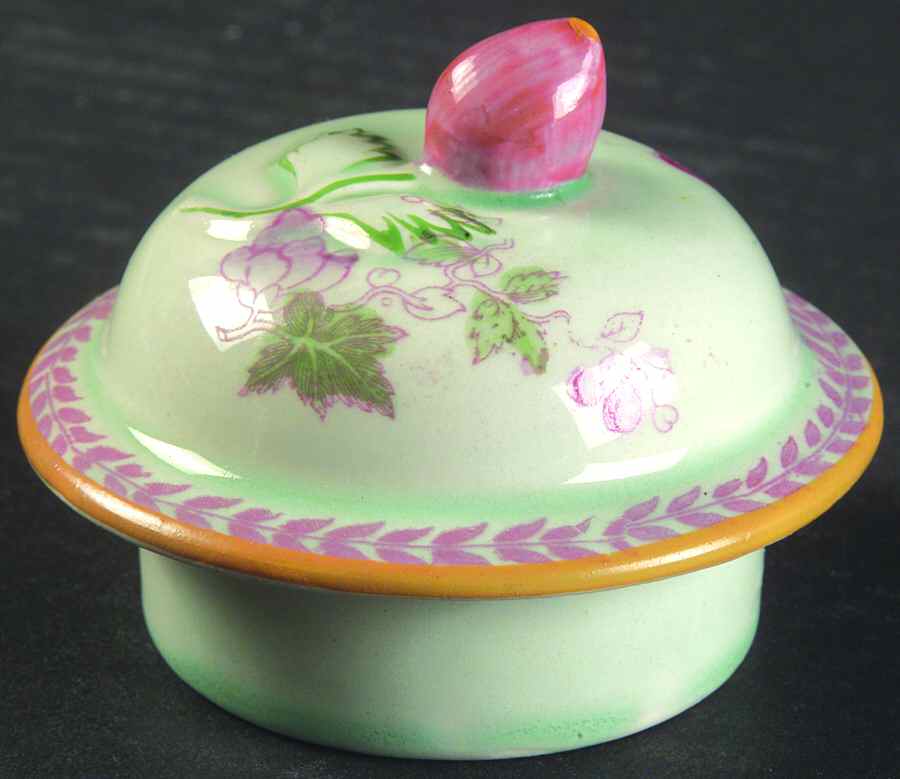 Metz Older Backstamp Lid for Individual Coffee Pot by Adams China-1