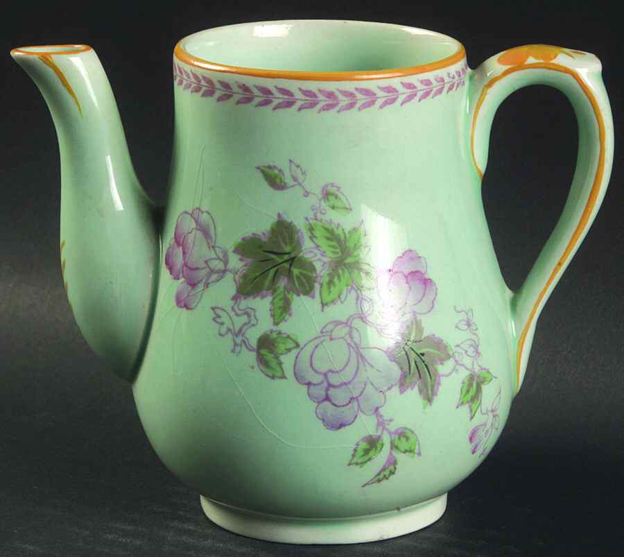 Metz Older Backstamp Individual Coffee Pot No Lid by Adams China-1