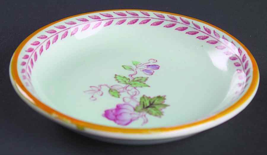 Metz Older Backstamp Butter Pat by Adams China-1