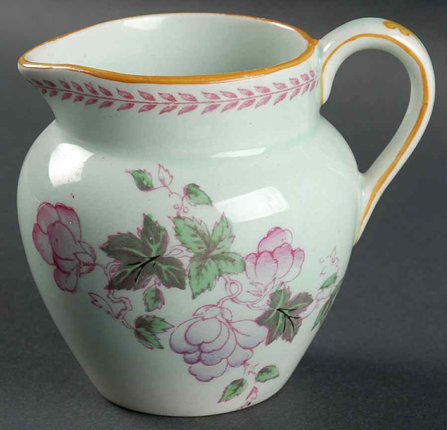 Metz Older Backstamp Creamer by Adams China-1