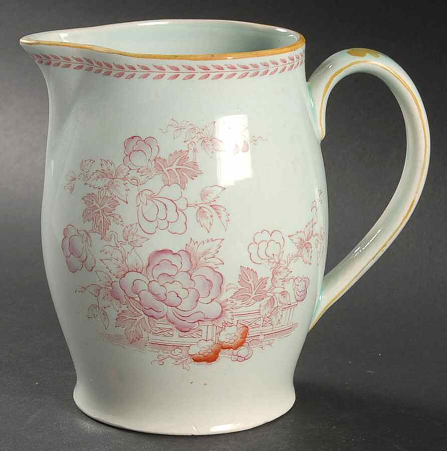 Metz Older Backstamp 24 Oz Pitcher by Adams China-1
