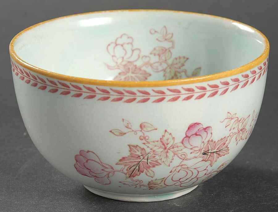 Metz Older Backstamp Mini Open Sugar Bowl by Adams China-1