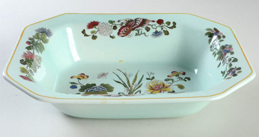 Ming Jade 9" Oval Vegetable Bowl by Adams China-1