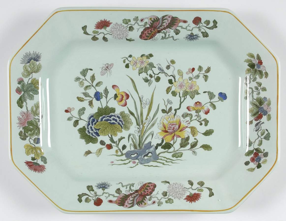 Ming Jade 12" Oval Serving Platter by Adams China-1