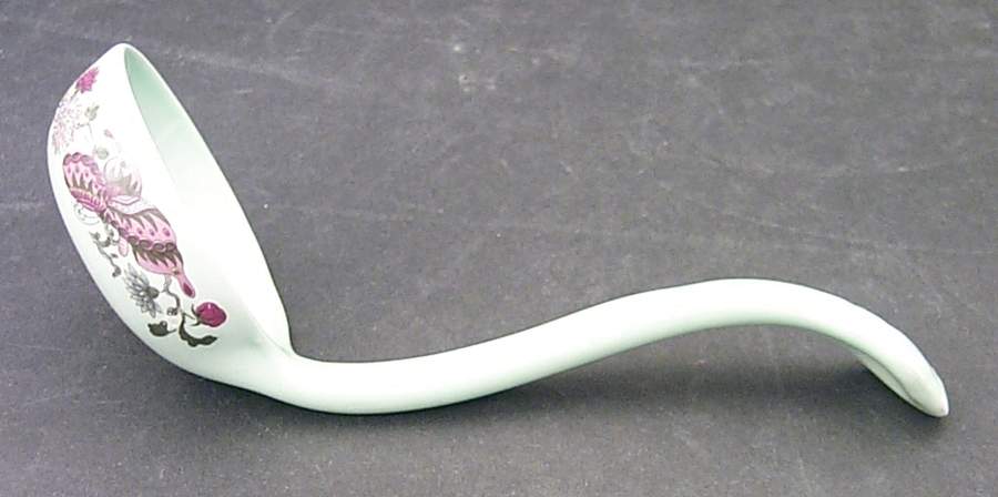 Ming Jade Gravy Ladle Solid Piece by Adams China-1