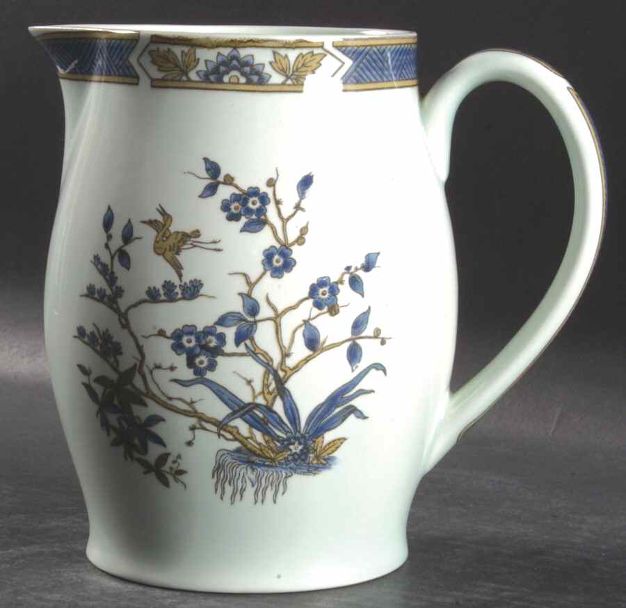 Ming Toi Blue 32 Oz Pitcher by Adams China-1