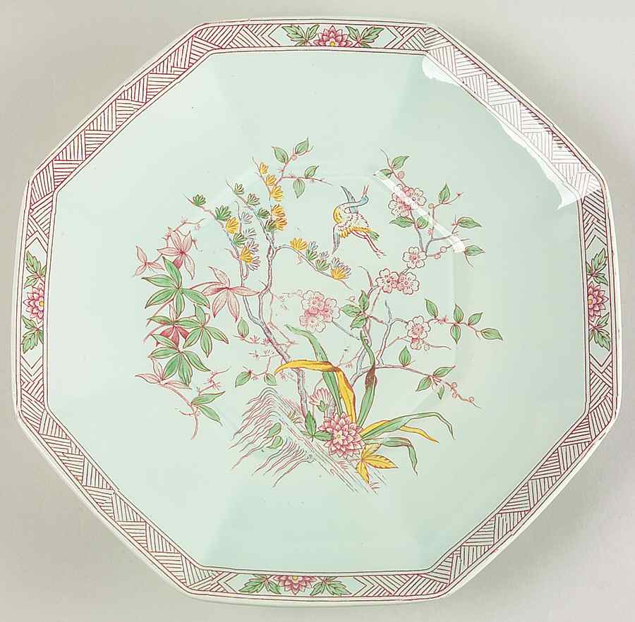 Ming Toi Underplate for Tureen by Adams China-1