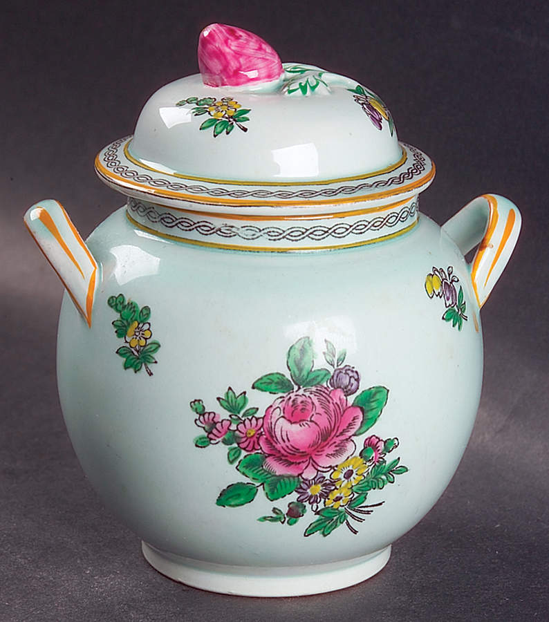 Nanking Sugar Bowl & Lid by Adams China-1