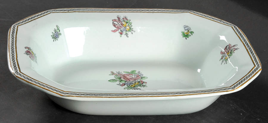 Nanking 10" Oval Vegetable Bowl by Adams China-1