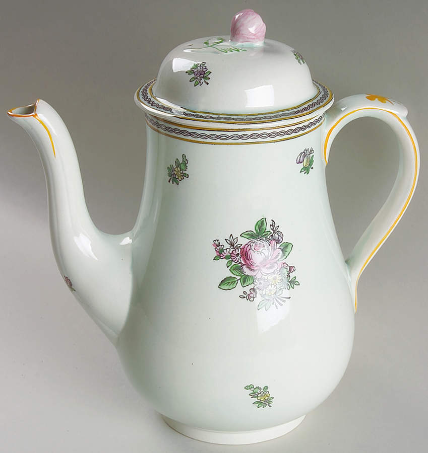 Nanking Coffee Pot & Lid by Adams China-1