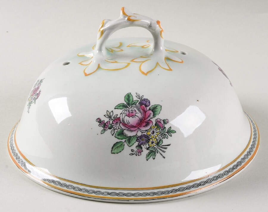 Nanking Lid for Round Butter by Adams China-1
