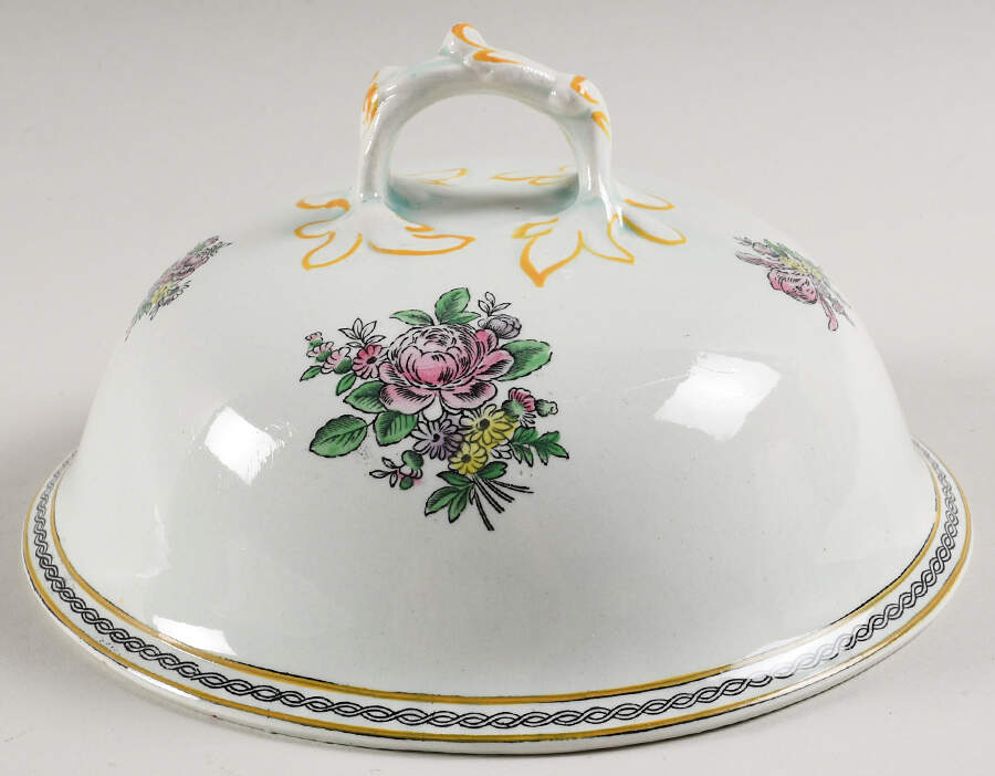 Nanking Lid for Muffin Dish by Adams China-1