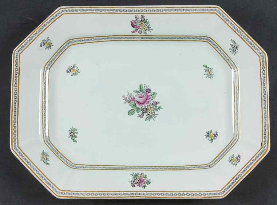 Nanking 11" Oval Serving Platter by Adams China-1
