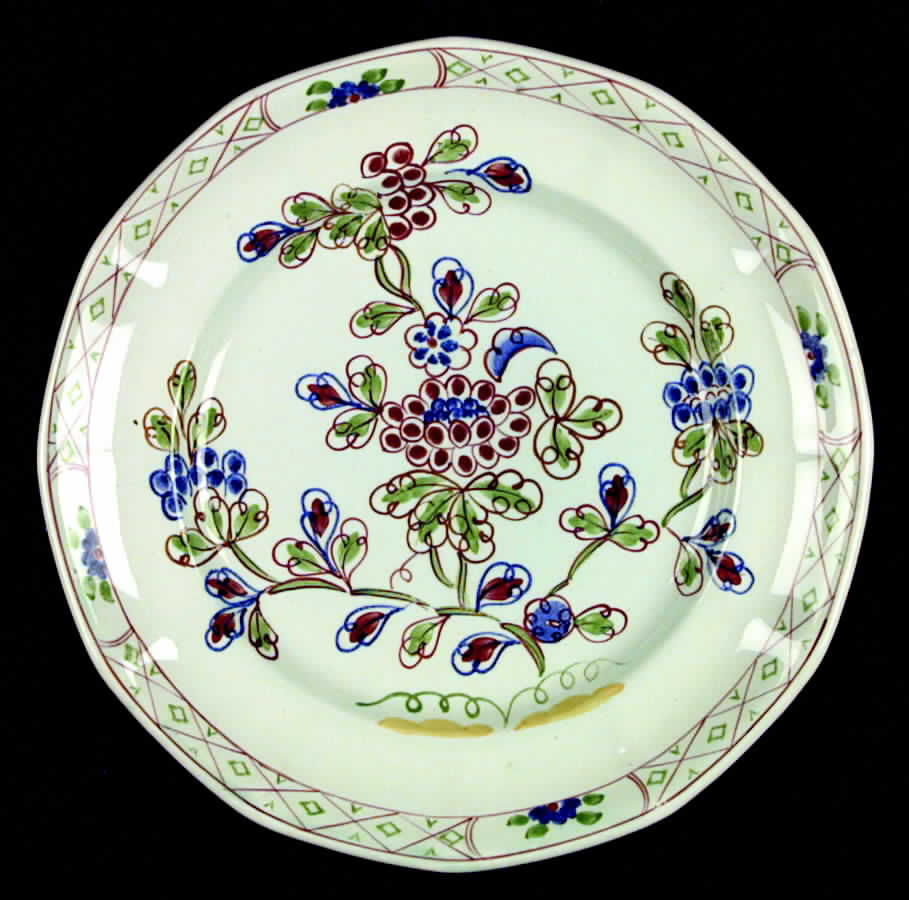 Old Bow Dinner Plate by Adams China-1