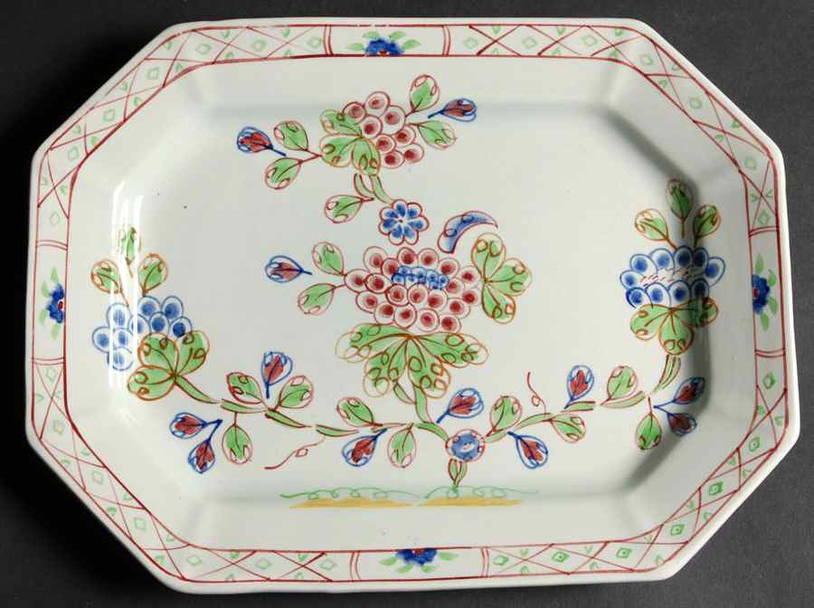 Old Bow 12" Oval Serving Platter by Adams China-1