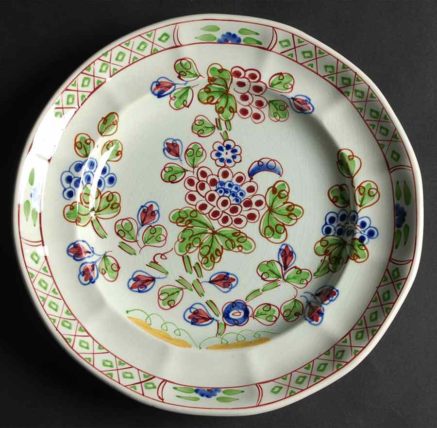 Old Bow Luncheon Plate by Adams China-1