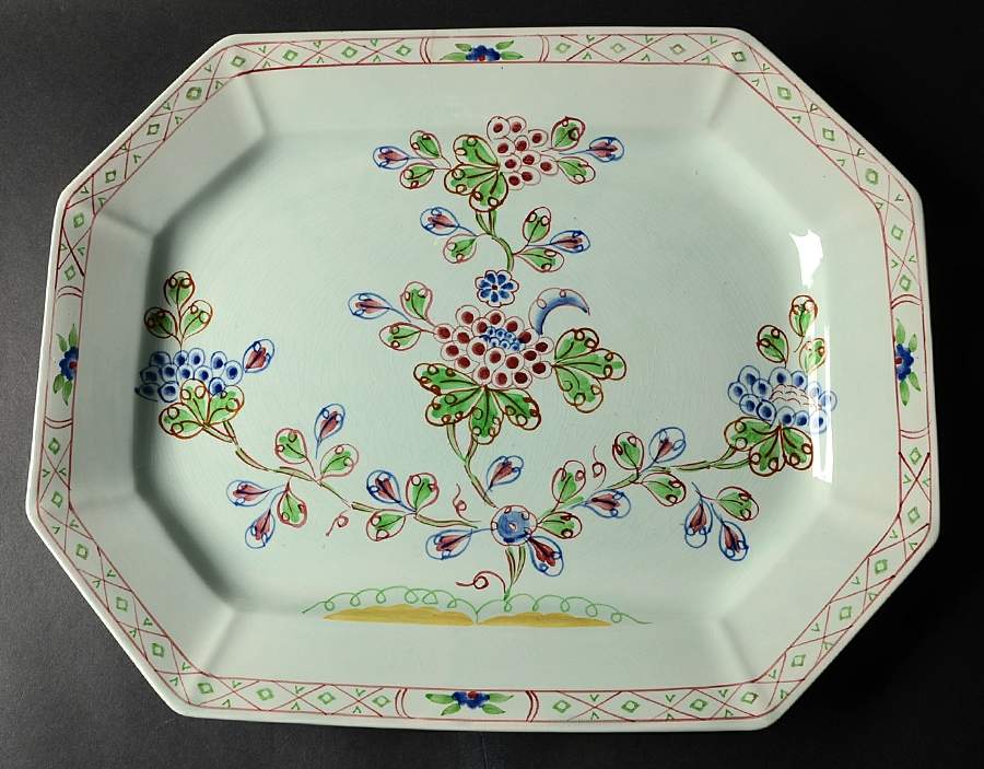 Old Bow 16" Oval Serving Platter by Adams China-1
