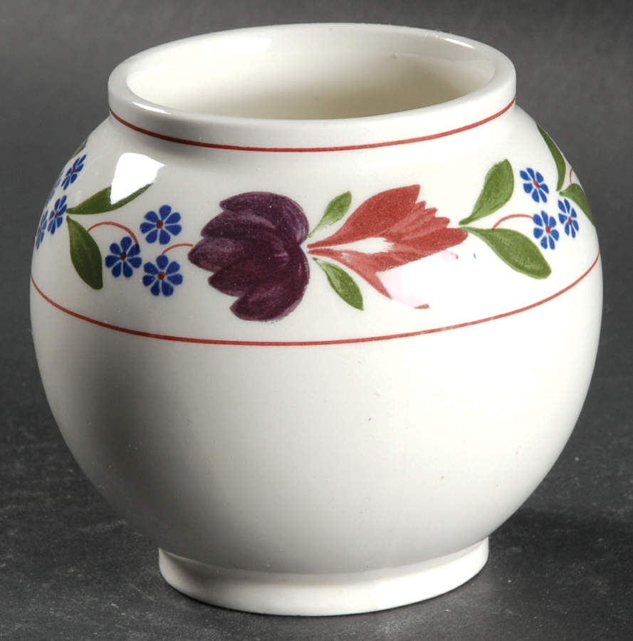 Old Colonial (Newer Backstamp) Mini Sugar Bowl No Lid by Adams China-1